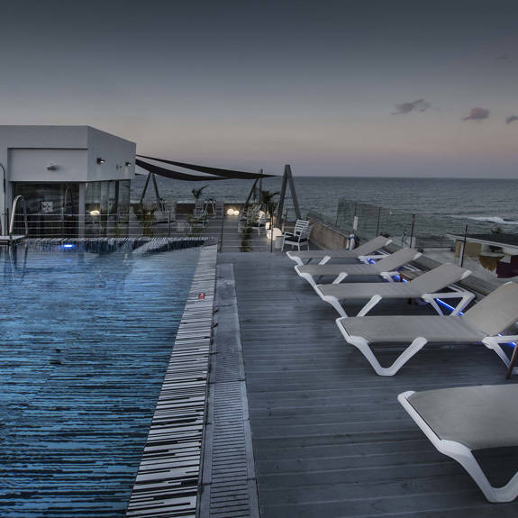 Glaros Royal Hotel Hersonissos Crete Roof Swimming Pool 5312