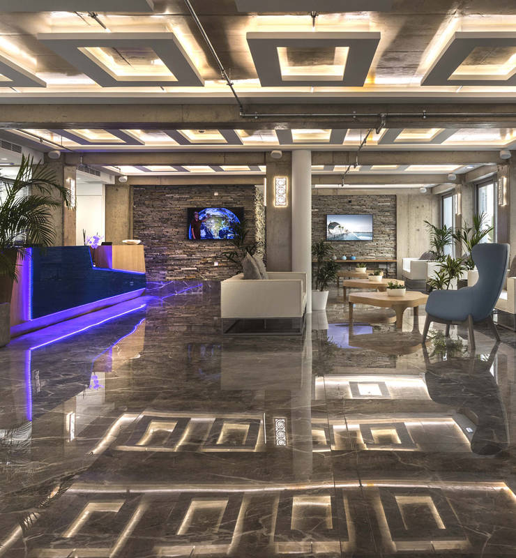 Glaros Royal Hotel Hersonissos Crete Lobby Bar 4497