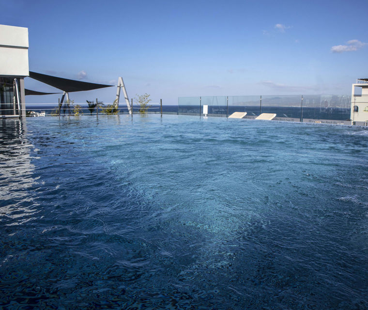 Glaros Royal Hotel Hersonissos Crete Roof Swimming Pool 4558