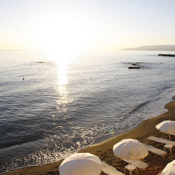 Glaros Beach Hotel Hersonissos Crete 34 Beach